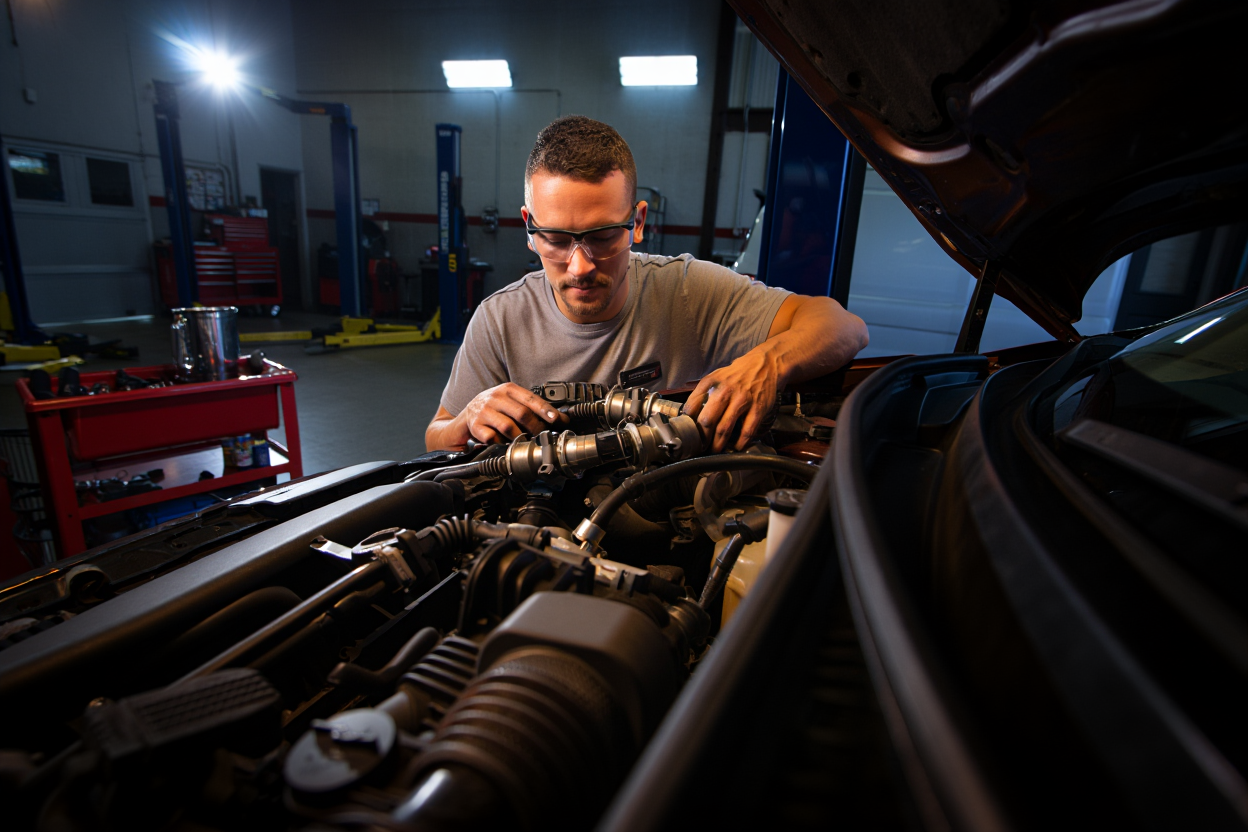 Changement injecteur