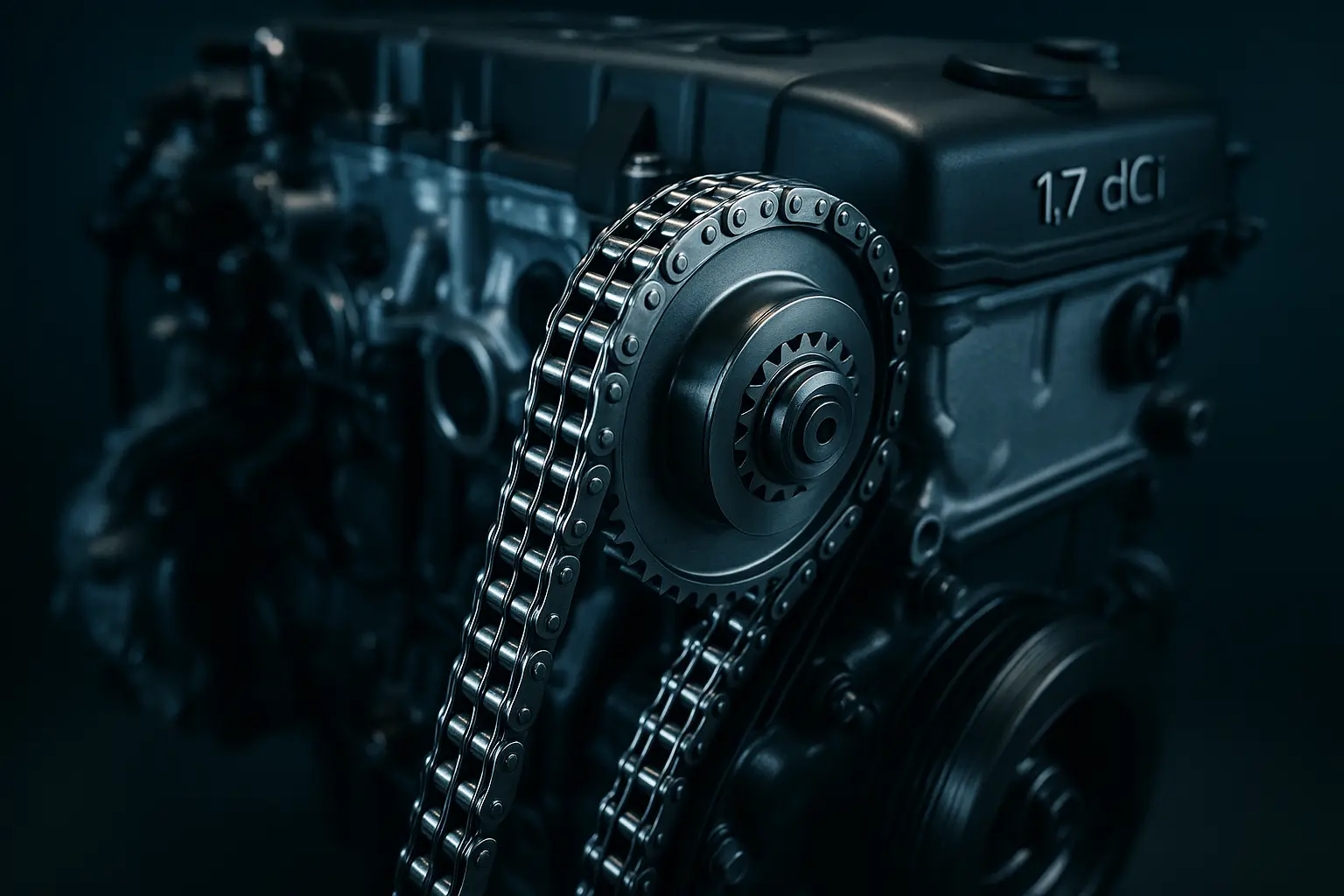 moteur renault 17 dcri chaine ou courroie