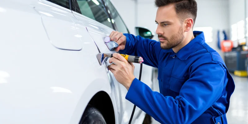 Quel est le prix d'un débosselage voiture
