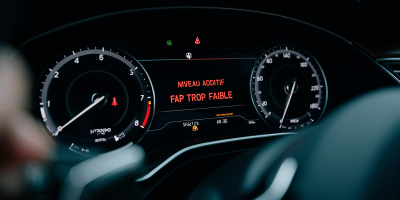 Voiture avec un niveau additif FAP trop faible : que faire ?
