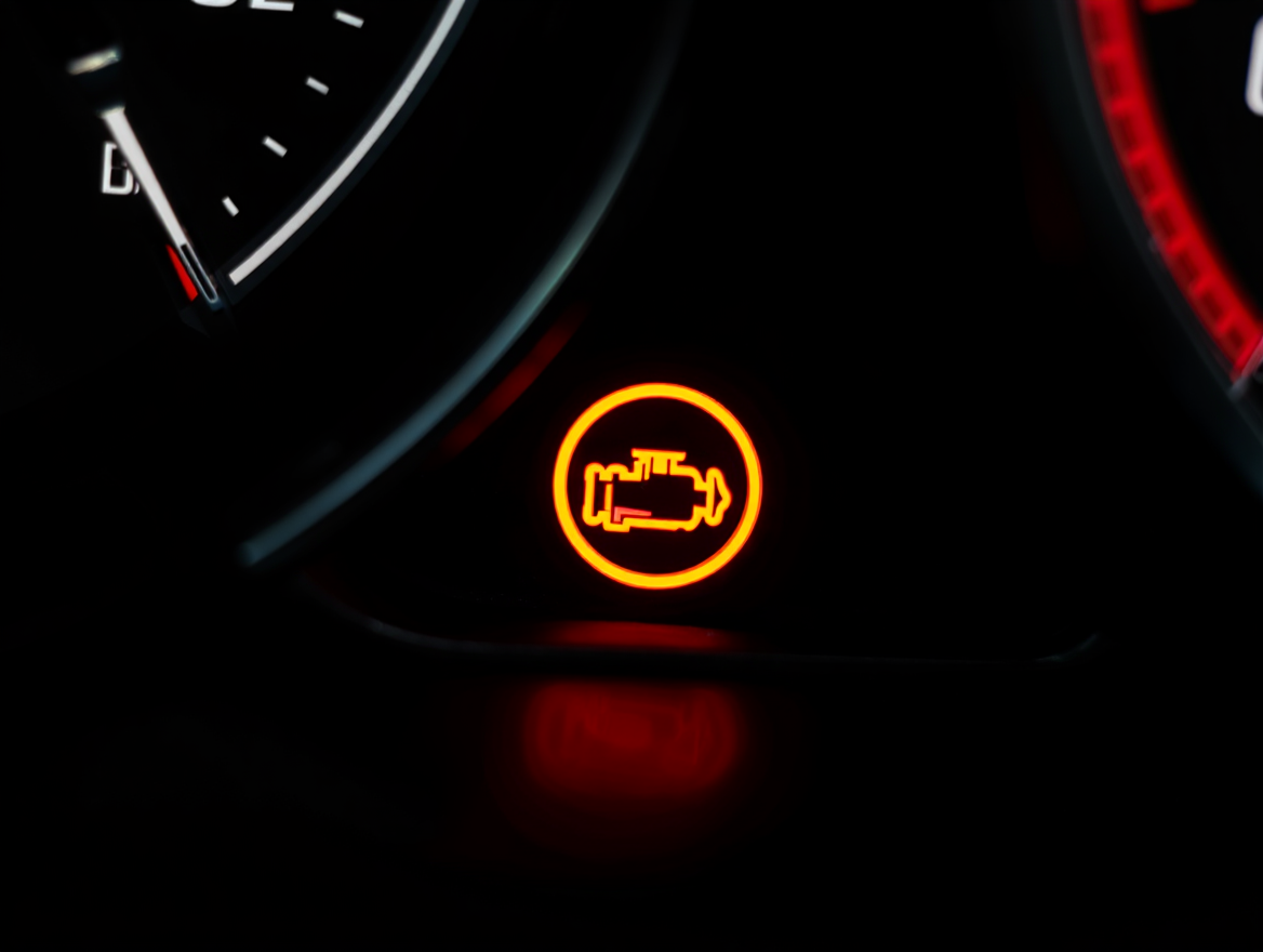 Voyant moteur allumé