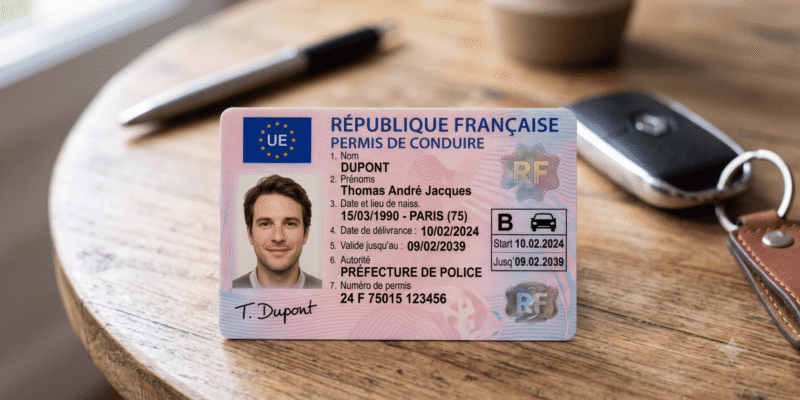permis de conduire automobile